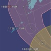 台風がやばいかも…