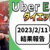 ウーバーイーツ配達員ダイエット12日目。