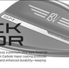 黒一色の「ボーケイ SM10」限定モデル! “オールブラック仕様” ゼロトルク設計の「TaylorMade Spider ZT」パター『フェースのブレを抑えるトルクレス設計』