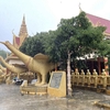 Angk Serei Pagoda 中国寺の影響が濃厚なお寺さん。