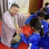 落語大会・館内避難訓練