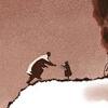 【短編アニメーション『岸辺のふたり – Father And Daughter』】観た人の数だけ答えがあるわずか8分の名作線画アニメーション。