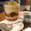 巨峰とシードレスのグラスショートケーキ