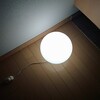 玄関のLED電球を交換しました