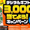 【１２/３１】日本海水 おかず海苔キャンペーン【レシ / web】