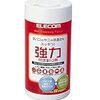 エレコム クリーナー ウェットティッシュ 強力タイプ タバコのヤニや手あかもすっきり 60枚入り WC-JU60N