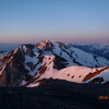 白馬岳から下山