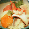 海鮮丼と重りウォーク
