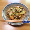 牡蠣と長芋のバター醤油炒め、ソース焼きそば