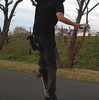 ぼくのスケボー：直視足元のすべらない板⑤