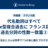 代名動詞はすべてêtre型複合過去に フランス語は過去分詞の性数一致篇②