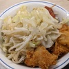 豚ハラミのスタミナ炒めとチキンソースカツ丼