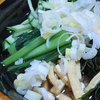 7月16日（金）Web取材と、昼食の冷たいうどん。