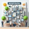 病院の組織図を活用して情報システム部門の求人を見つける