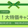 期間限定！大特価販売キャンペーン！遮光・遮熱フィルム「ハクリョク」