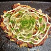 こんばんは、今朝はお好み焼き食べて