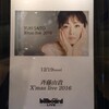 斉藤由貴クリスマスライブ＠Billboard Osaka