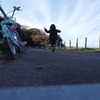 子供たちとの休日（富士山眺めながら、なわとびと自転車特訓中！！）