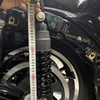 FLHX　リアサスペンション　プログレッシブ　ローダウン　車高調整