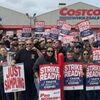 【米】1万8000人のコストコ労働者がストライキに備える。投票の結果を受けて