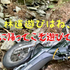 林道遊びはね、家に帰ってこそ遊びです