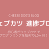 初心者がウェブカツでプログラミング学習を始めて6.5ヶ月！