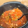 電気圧力鍋とトマト缶で作る「食べる脂肪燃焼系スープ」ずぼらが悩まない分量覚え書き