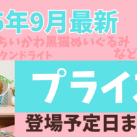 【2025年9月】ちいかわプライズ「運んでみろッBIGぬいぐるみ」など！ラインナップや登場予定日、通販情報まとめ