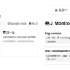 ログ監視をおこなう