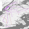 Map of NYC Subway Entrances