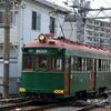 阪堺電気軌道 大和川検車区／我孫子道(2025.5.4) 昭和４０年代復元車 モ１６１ 臨時運行 浜寺駅前行き