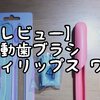 【レビュー】電動歯ブラシ フィリップス ワンはやさしい振動で怖くない