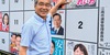 江南市内でポスター張り