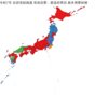 自民党総裁選を地図で見える化してみた