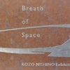 「西野康造展　時空の息吹」。1997.3.27~4.13。スパイラルガーデン。