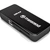 Transcend USB 3.0 Super Speed カードリーダー (SD/SDHC UHS-I/SDXC UHS-I/microSDXC UHS-I 対応) ブラック 2年保証 TS-RDF5K