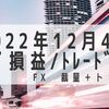 2022年12月4週目 トラリピ損益+48,034円　年利31%ペース