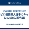 ジュビロ磐田新人選手のキャリア（2020加入選手編）