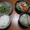 豚肉と豆苗の炒め物