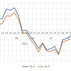 【頻度比較・毎日毎月】iFreeレバレッジNASDAQ100の42週目終了時点の損益率の差は1.80(%)でした【実際の画面】