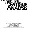 Fundamentals of Metal Fatigue Analysis epub