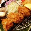 !(^^)!　カキフライ定食を食べた。