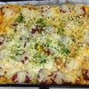 週末テッパンランチ　具だくさんのミックスカレーピザ