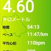 夕方🌇 ウォーキング🚶‍♂️ 4.6km