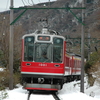 箱根登山鉄道雪景色(2014年2月)