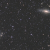 ベガスス座銀河 NGC7331とステファン五つ子