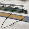 遊園地駅ホームの配線