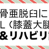 膝蓋骨亜脱臼によるMPFL再建術 〜半年後の話