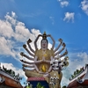 「ワット　プラーイ　レーム(Wat Plai Laem)」～巨大な千手観音と布袋様があるサムイ島北部の寺院！！