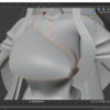 blender制作79日目（ロスタイム）